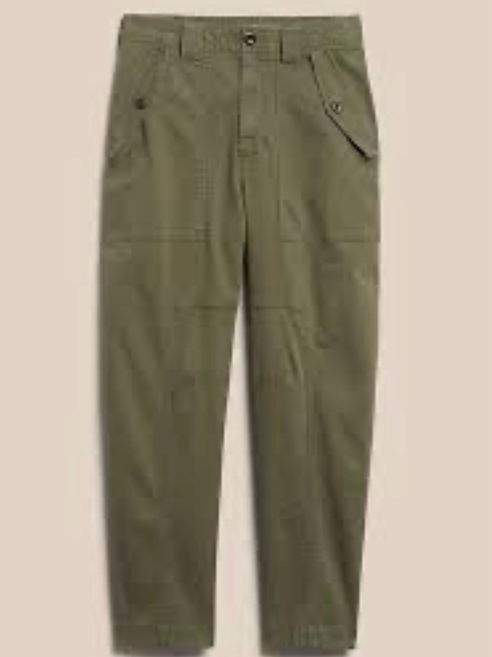 Banana Republic Olive Green Casual cargo Pants